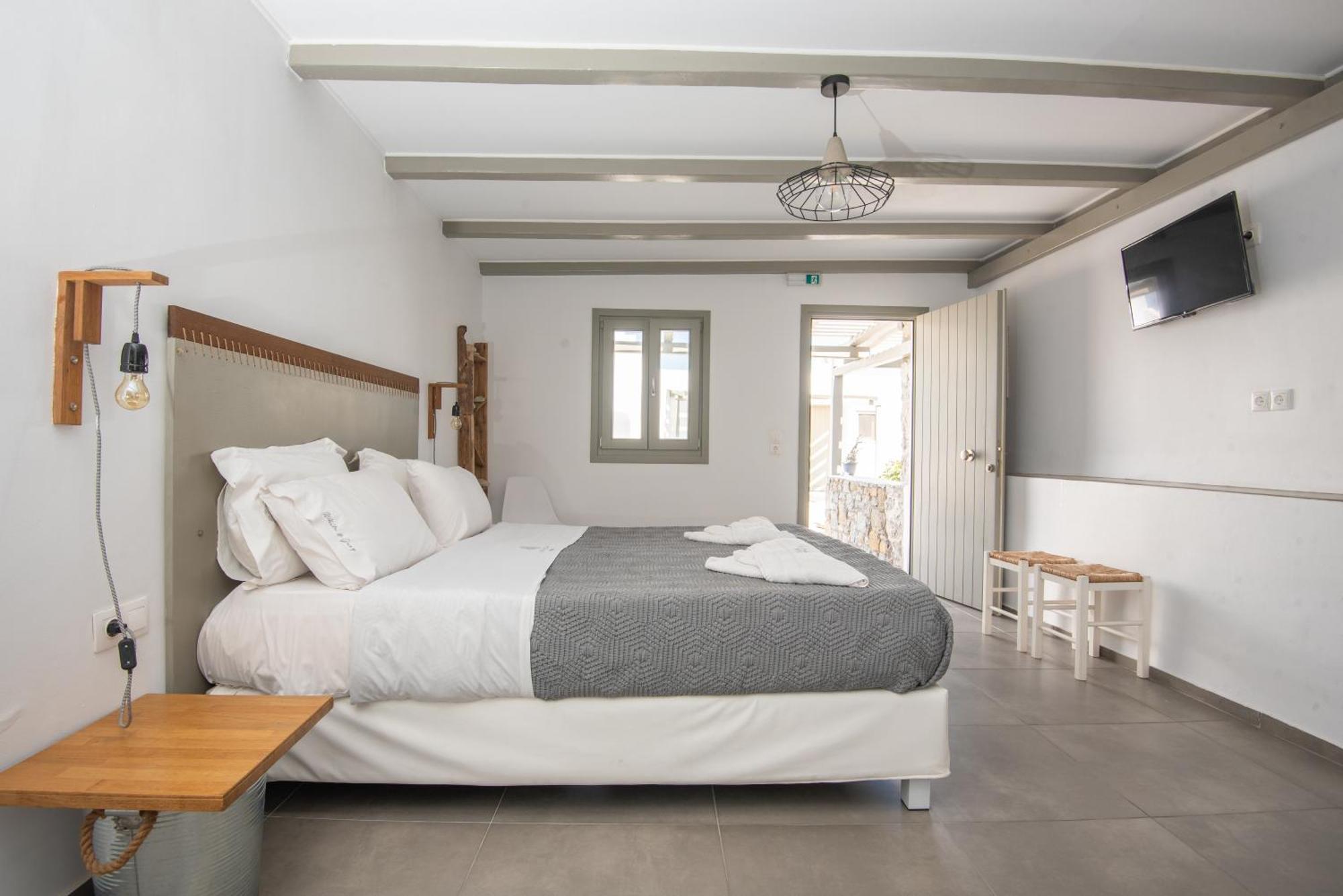 White And Grey Apartment Mykonos Town Luaran gambar