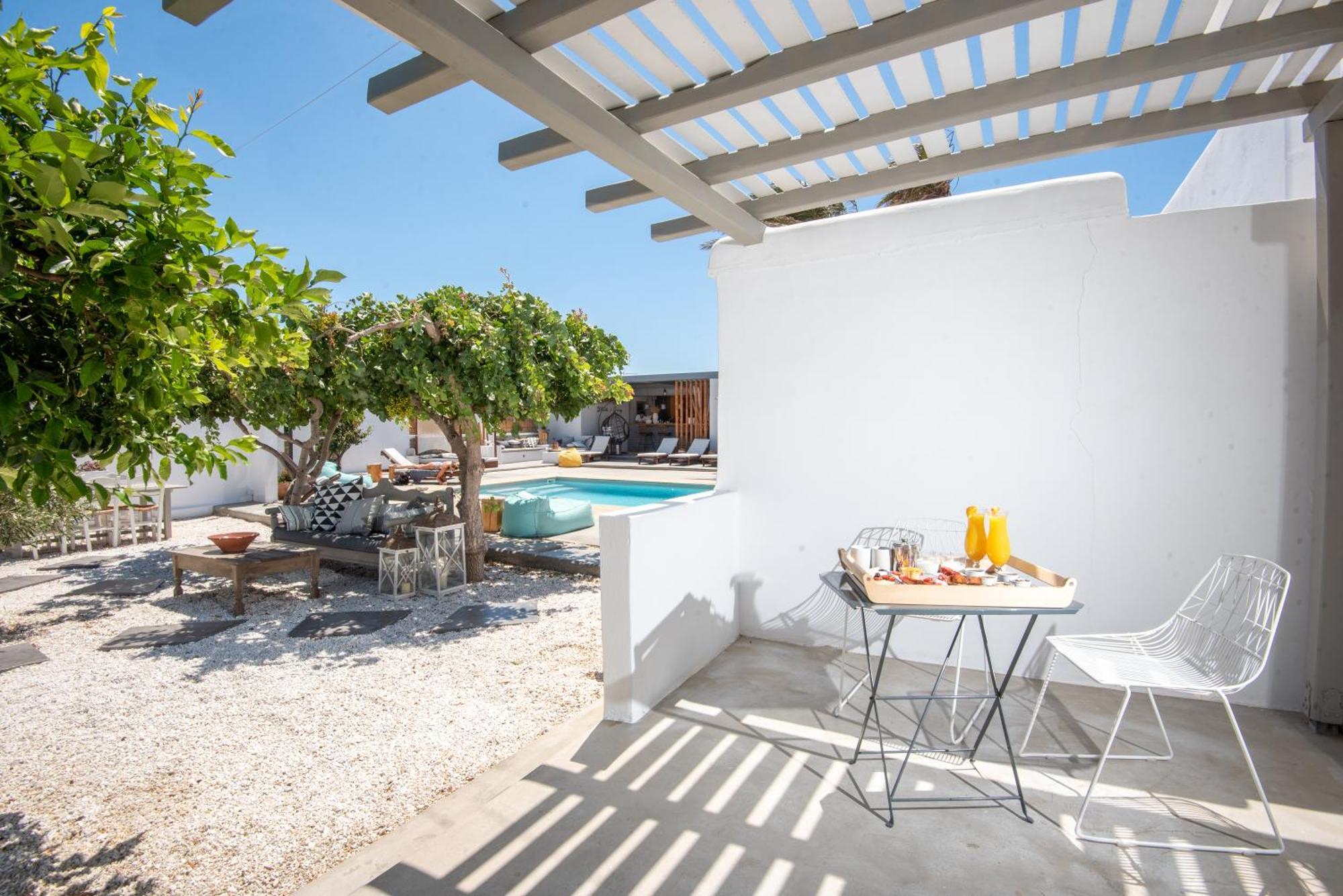 White And Grey Apartment Mykonos Town Luaran gambar