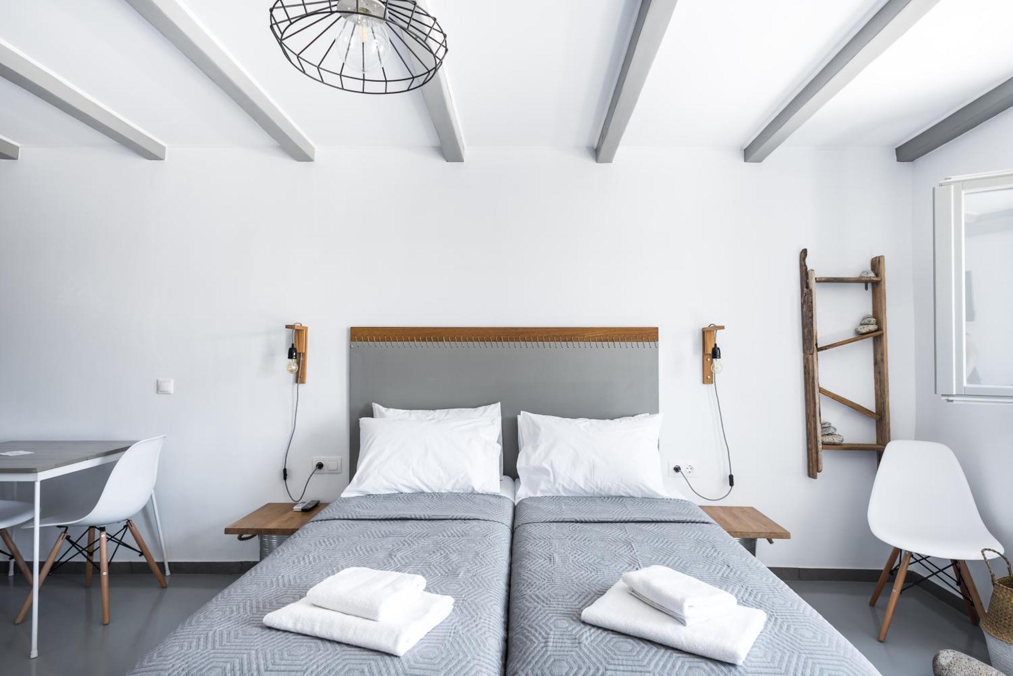 White And Grey Apartment Mykonos Town Luaran gambar
