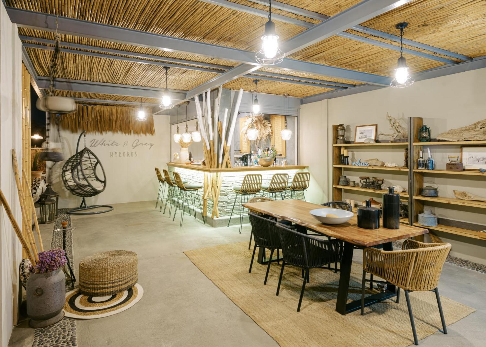 White And Grey Apartment Mykonos Town Luaran gambar