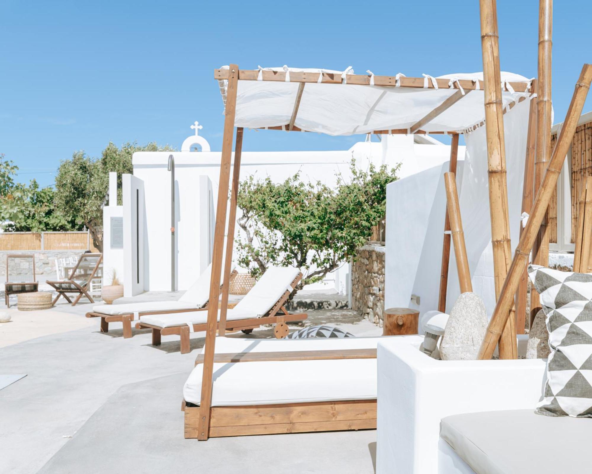 White And Grey Apartment Mykonos Town Luaran gambar
