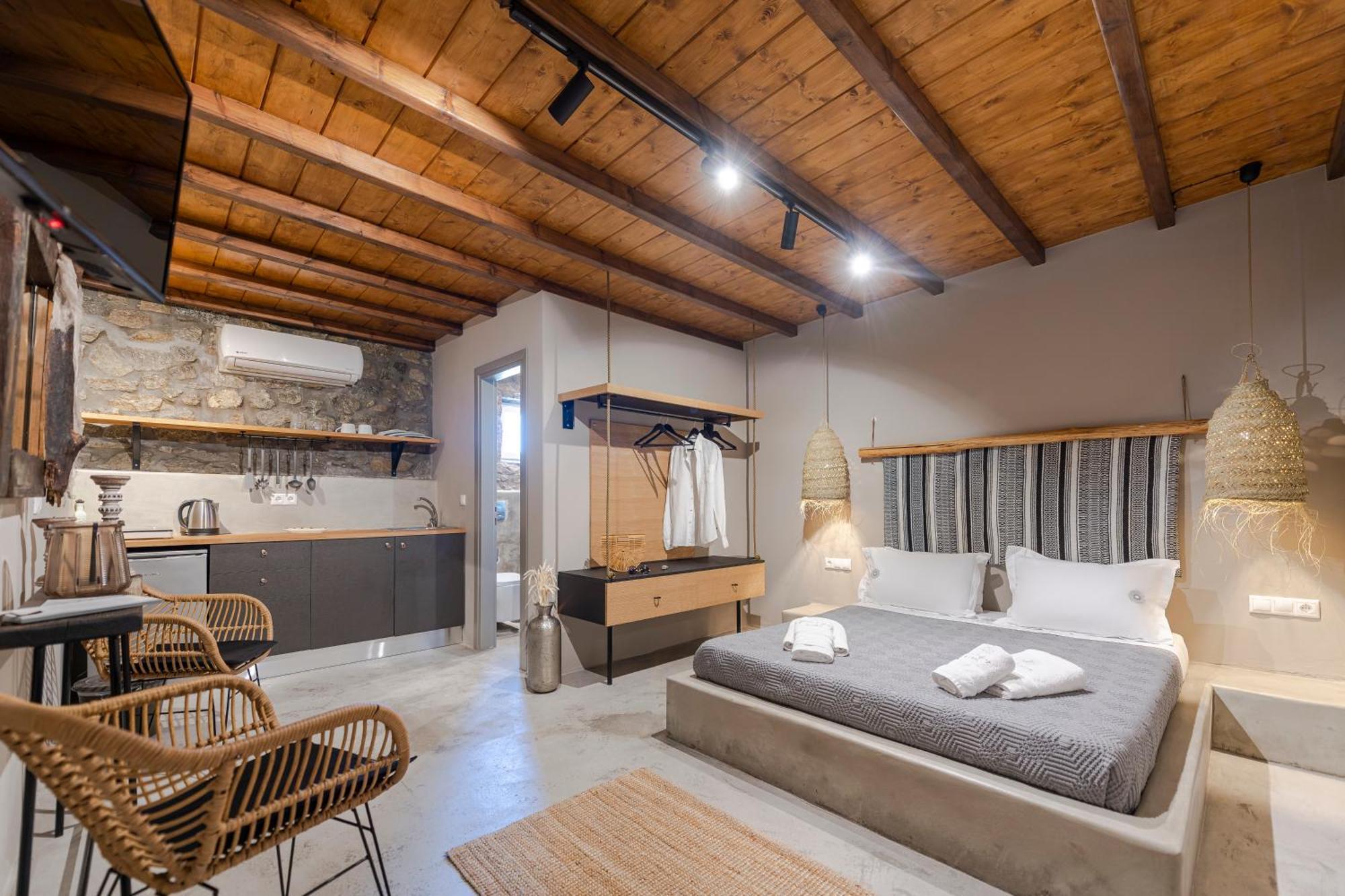 White And Grey Apartment Mykonos Town Luaran gambar